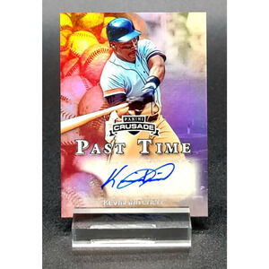 2025 Kevin Mitchell Crusade Auto "Past Time" San Francisco Giants NL MVP SP